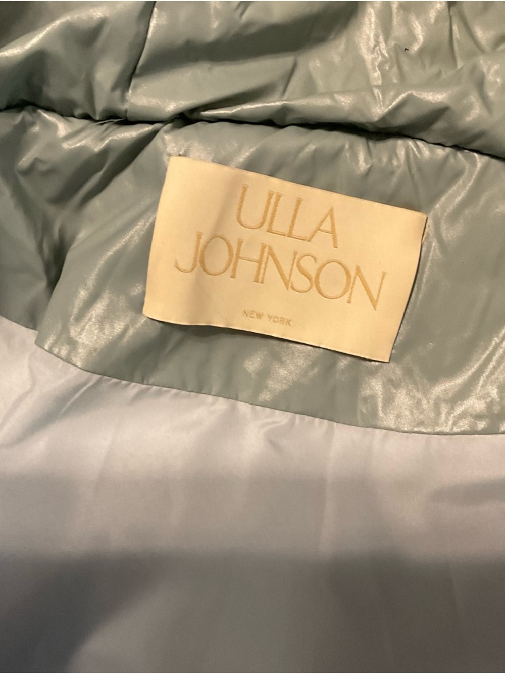 Ulla Johnson Seafoam Quilted Puffer Jacket - Picture 5 of 6